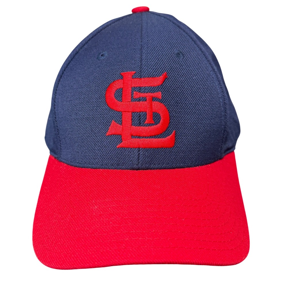 American Needle Hat Mens 7 1/8 Blue St Louis Cardinals Cooperstown Fitted MLB